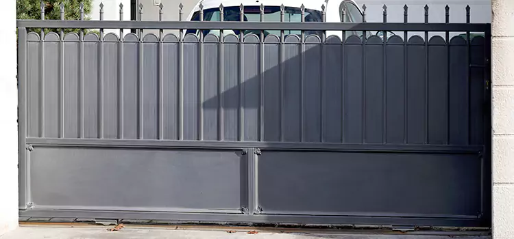 Metal Driveway Gate Installation Midwest City